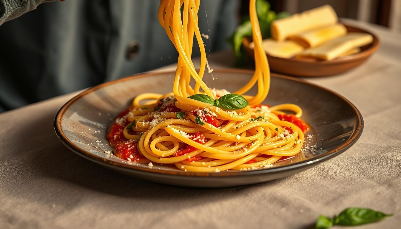 Seasonal meal prepared in a home kitchen